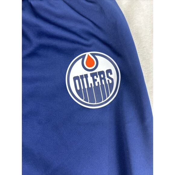 NHL Oilers Pants Men’s Size Medium Lounge Comfy Sweats Workout - Picture 2 of 10